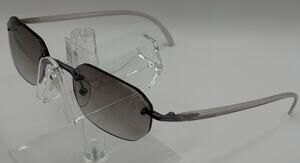 Roberto Verino RV G612 Sunglasses 48-20 135 Grey Rimless Oval